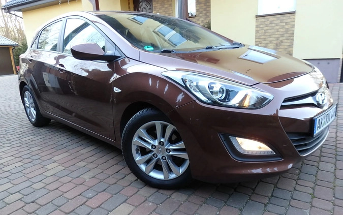 Hyundai I30 cena 32990 przebieg: 163000, rok produkcji 2014 z Dukla małe 667